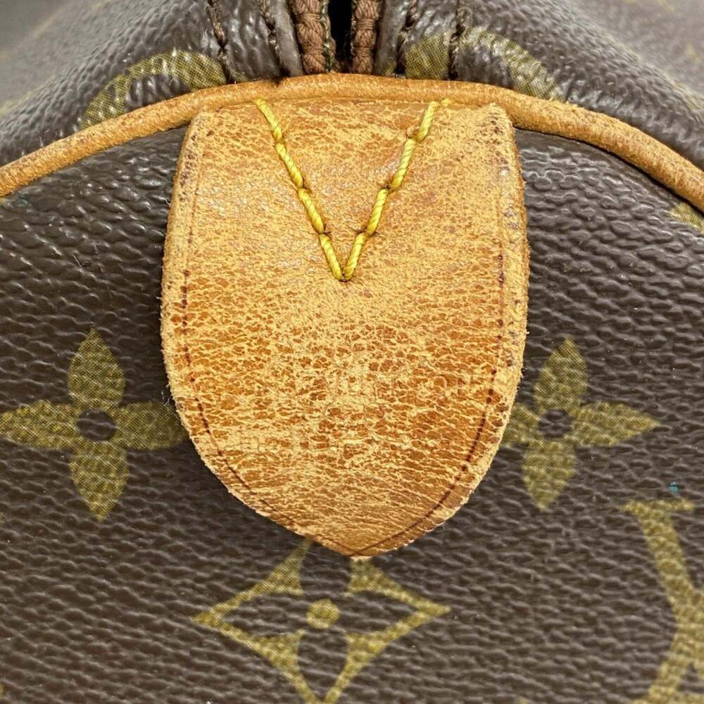 LOUIS VUITTON Brown Monogram Keepall 45 Boston Bag - Picture 5 of 14
